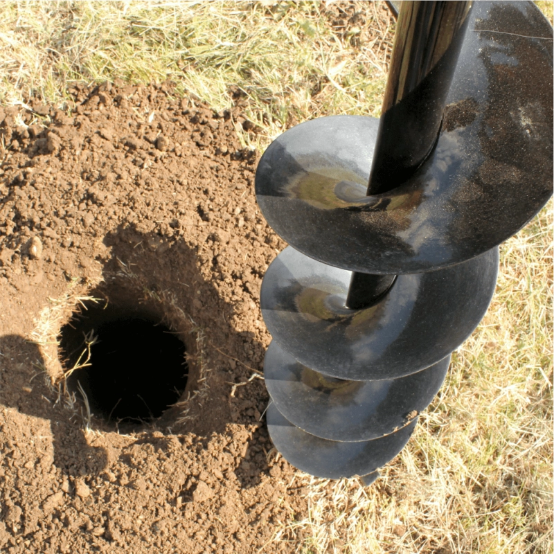 Motoburghiu BISONTE Agro Garden BTA-30M-S cu suport de lucru, (fara burghie), motor 3cp - imagine 2