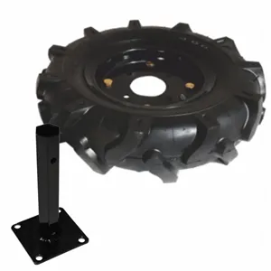 Roata cauciuc BISONTE Agro Garden cu janta 5.00-8 include tub hexagonal Ø 23 mm