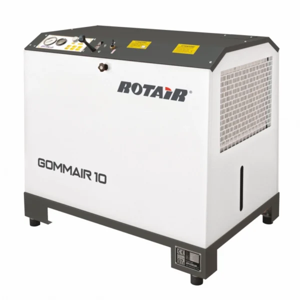 Motocompresor stationar ROTAIR GOMMAIR 10-13 debit 800 l/min/13bar motor diesel Yanmar 10.5 KW