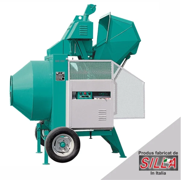 Betoniera cu automatizare SILLA BIR330/ID motor Kohler 7.5 cp pornire electrica