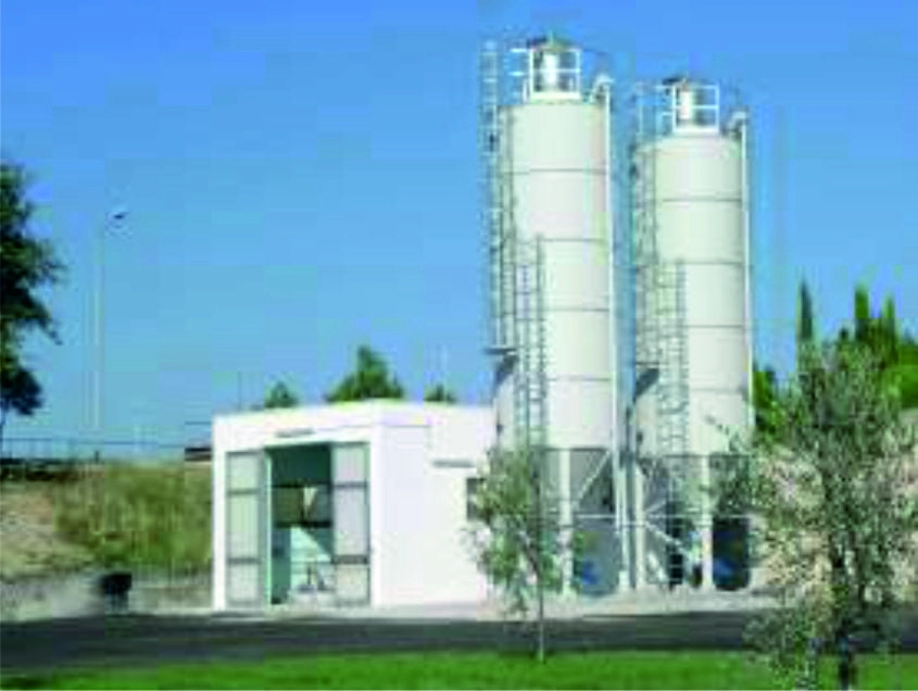 Siloz Vertical Monolitic SAMI capacitati de stocare 9 – 103 mc