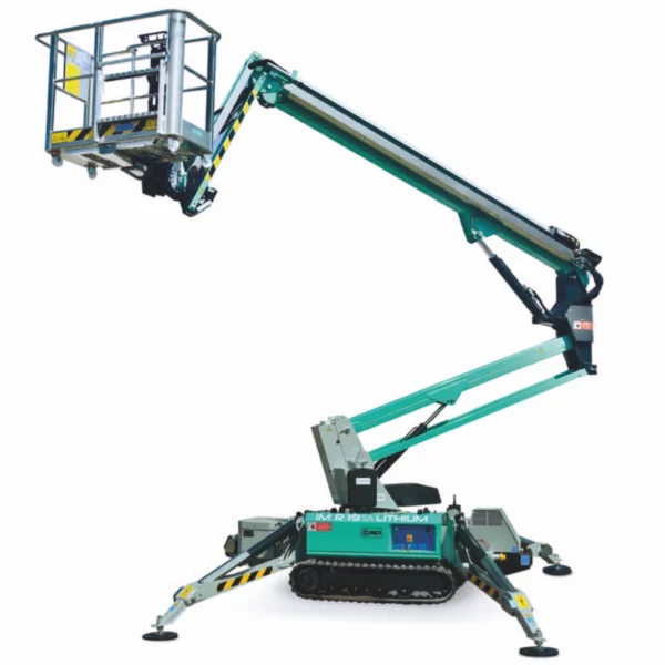 Nacela cu senile tip spider IMER ACCESS IM R19 SA EVO LITHIUM H lucru 19 m sarcina maxima 230 kg