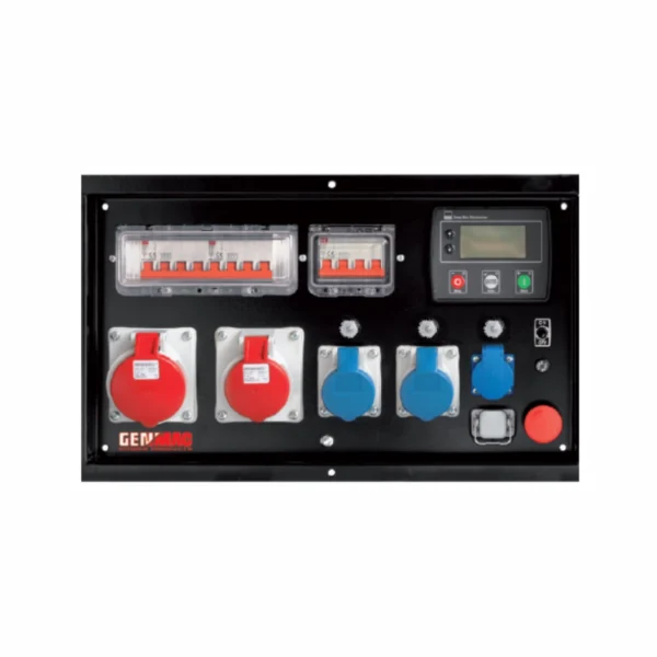 Generator insonorizat Genmac Stone G45IS putere maxima 50 kVA 400V montor Iveco - imagine 2