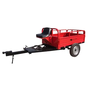 Remorca motocultor BISONTE Agro Garden BTA-600R, capacitate 600 kg, dimensiuni 1400 x 100 x 500 mm