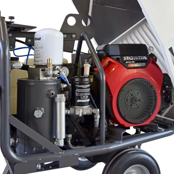 RS Motocompresor  ROTAIR VRK 16 AE – 1600l/min – 6 bar – motor benzina Honda - imagine 2
