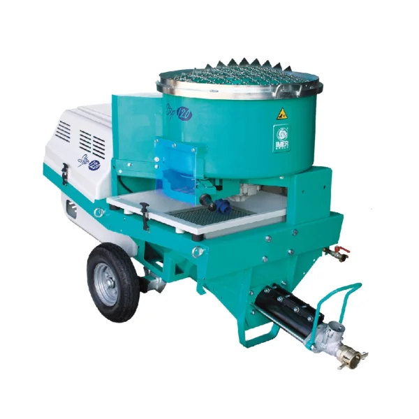Pompa de tencuit Imer Step 120 230V debit 4-20 l/min materiale traditionale - imagine 2