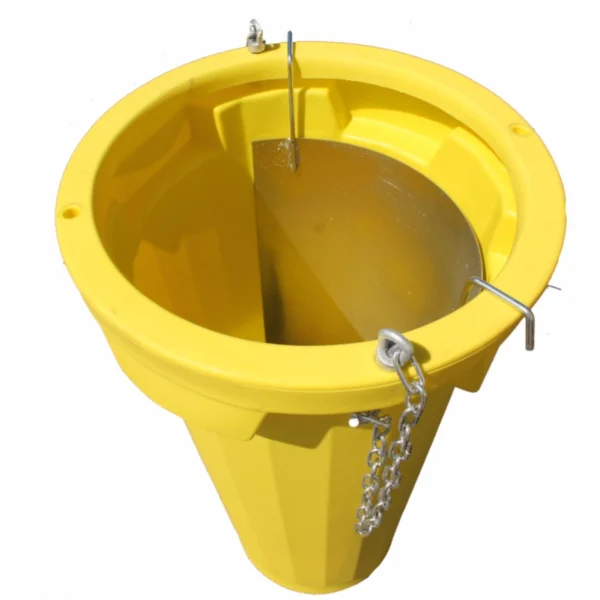Protectie metalica pentru tub de evacuare deseuri, TEKCNOPLAST - imagine 2