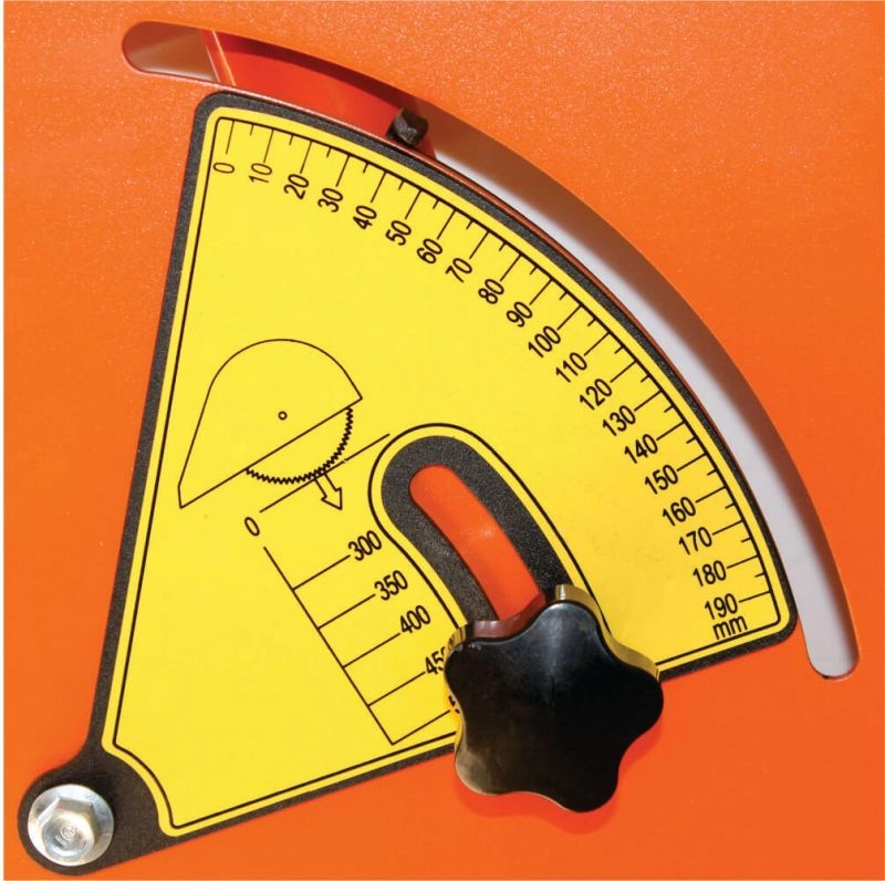 Masina de taiat asfalt/beton BISONTE MTA501H motor Honda GX390 11,7 cp disc Ø 500 mm optional - imagine 2