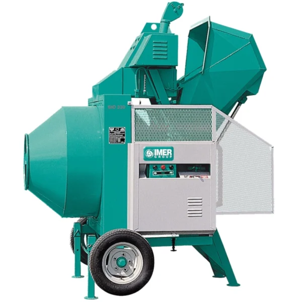 Betoniera cu automatizare SILLA BIR400/ID motor Hatz 11 cp pornire electrica