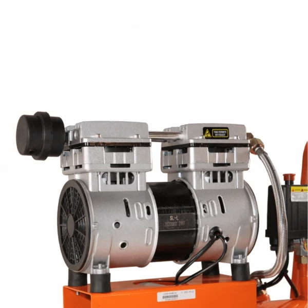Compresor de aer cu piston BISONTE SC012-50 fara ulei 230V 1,2 cp debit aer 168 l/min presiune 8bar - imagine 2