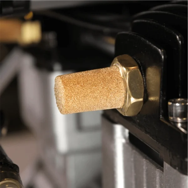 Compresor de aer cu piston BISONTE SC020-015 fara ulei 230V 2,0cp debit aer 206 l/min presiune 8 bar - imagine 2