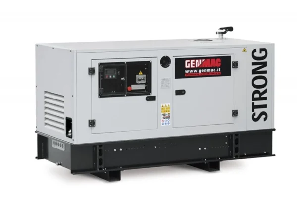 Generator insonorizat GENMAC Strong G60IS DSE-7320 putere maxima 66 kVA 400V motor Iveco