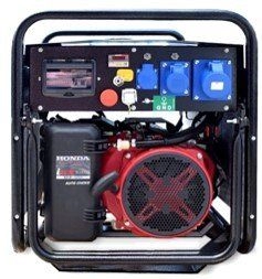 Generator de curent GENMAC CombiPro RG5000HEC-M P maxim 4,6 kW 230V motor Honda GX270 DE - imagine 2