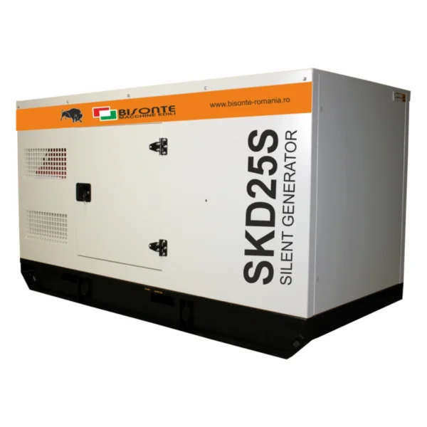 RS Generator insonorizat BISONTE SKD25S putere maxima 25 kVA 400V  ATS inclus - imagine 2