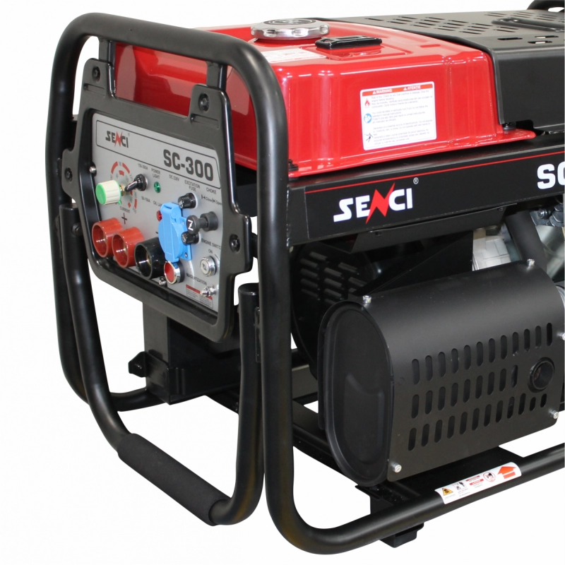 Generator de curent si sudura SENCI SC-300 putere maxima 3.5kW 230V curent sudura 300A DE - imagine 2