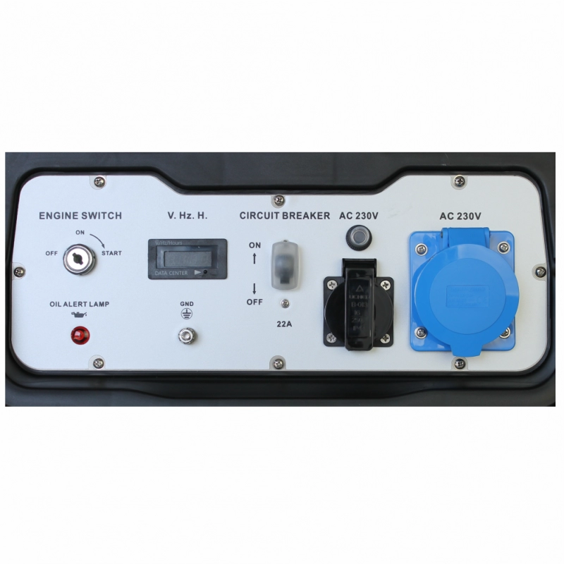 Generator de curent SENCI SC6000E TOP putere maxima 5,5 kW 230V pornire electrica si roti - imagine 2