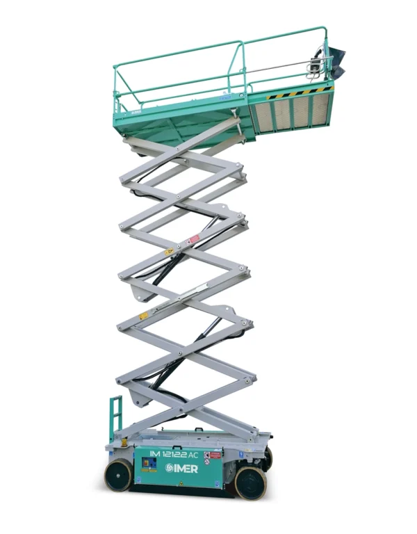 Nacela foarfeca IMER ACCESS IM12122 AC int/exterior H lucru 14.0m sarcina 350kg motor Electric 3.0KW