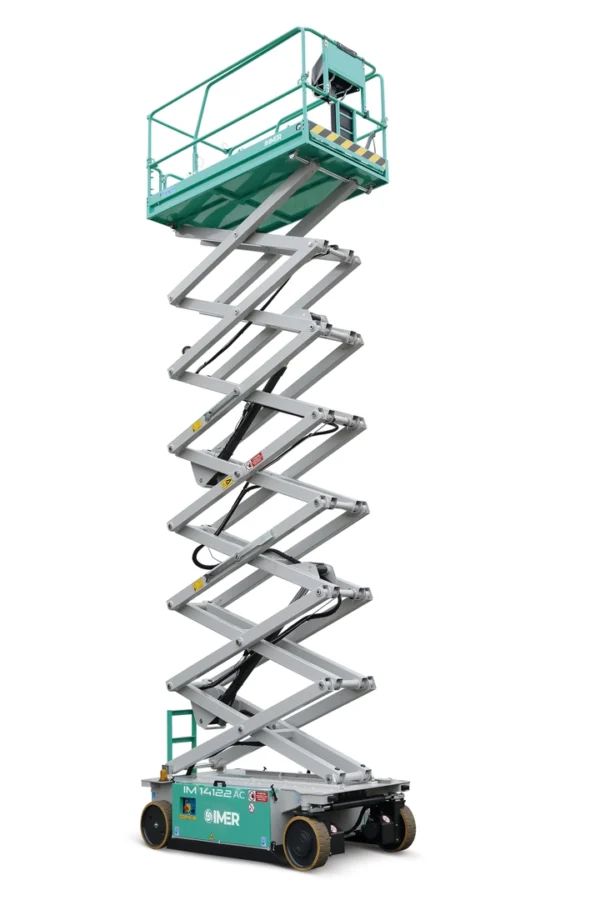 Nacela foarfeca IMER ACCESS IM14122 AC int/exterior H lucru 15.9m sarcina 250kg motor Electric 3.0KW