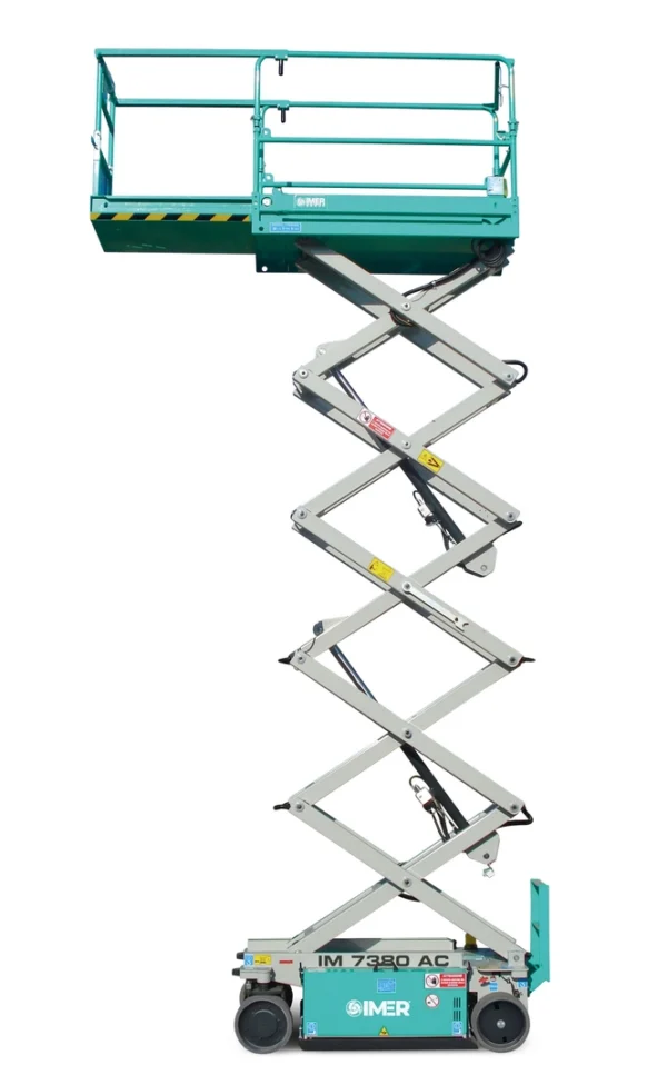 Nacela foarfeca IMER ACCESS IM7380 AC int/exterior H lucru 9.2m / 230kg motor Electric 2.4/1,2 KW