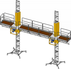 Platforma autoridicatoare ELECTROELSA EP 3125 – BICOLOANA H maxim 120m L maxim 28m 400V