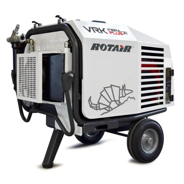 Motocompresor ROTAIR VRK FIBRA presiune 15 bar debit  1000 l/min motor Honda  GX 690 22,5 cp