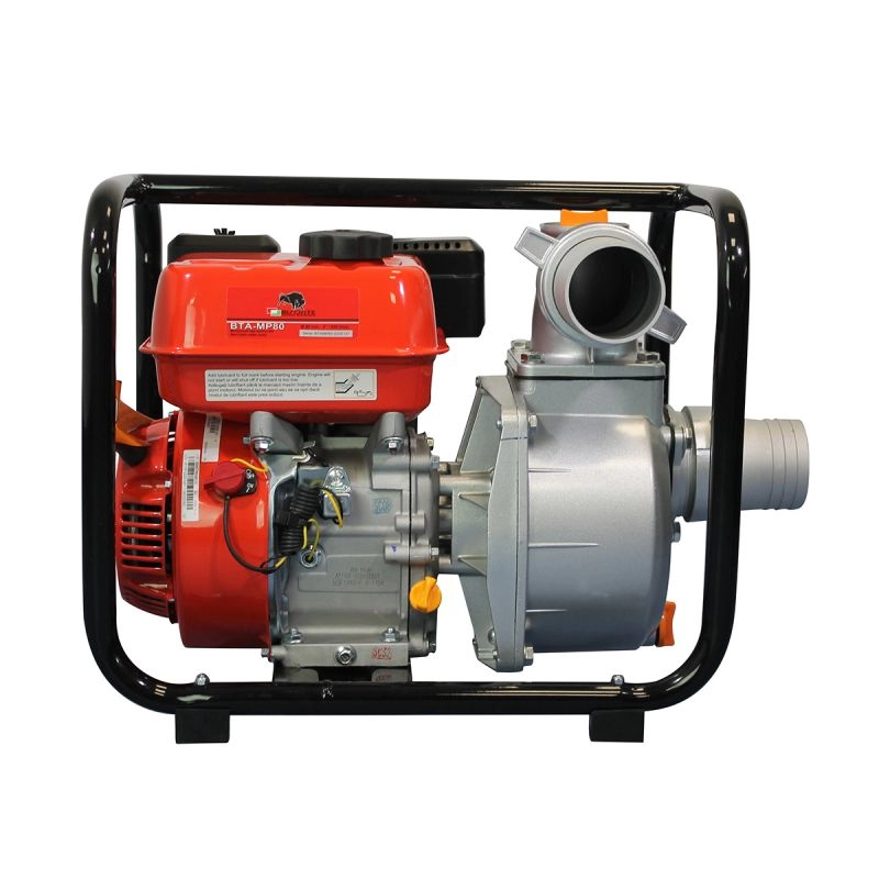 Motopompa ape semicurate BISONTE BTA-MP80 diametru 80 mm debit 50 mc/h