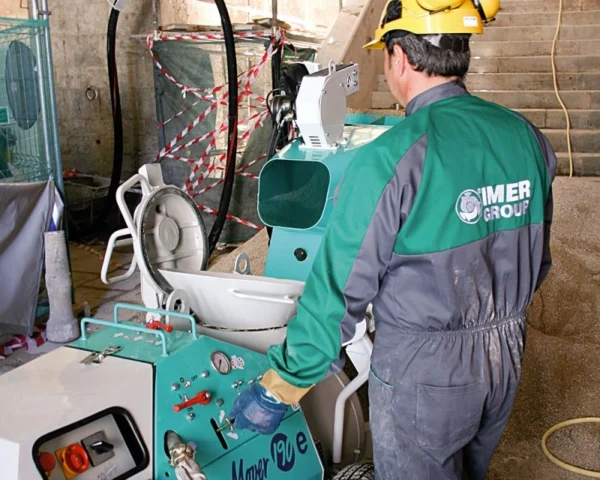 Pompa de sapa Imer MOVER 190 E B 230V 2,2 Kw cu bena de incarcare - imagine 2