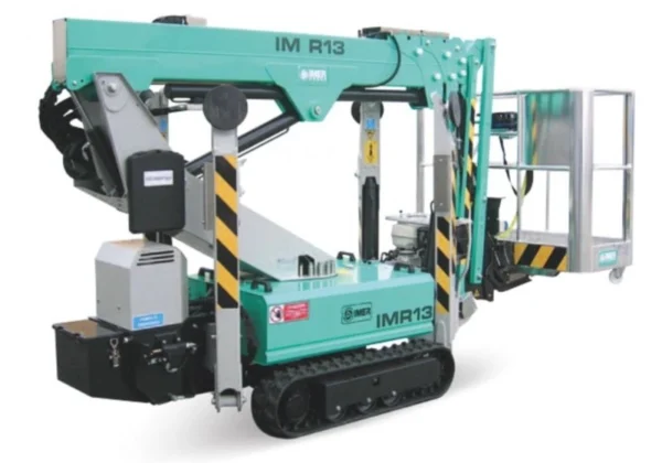 Nacela cu senile tip spider IMER ACCESS IM R13 T Hlucru 13m/maxim 230kg, Honda GX390 - imagine 2