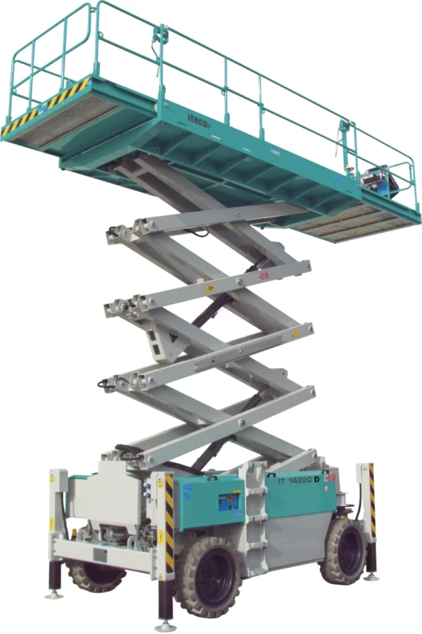 Nacela foarfeca IMER ACCESS IM14220 D Hlucru 16.2 m sarcina 800 kg motor Diesel 23 kW