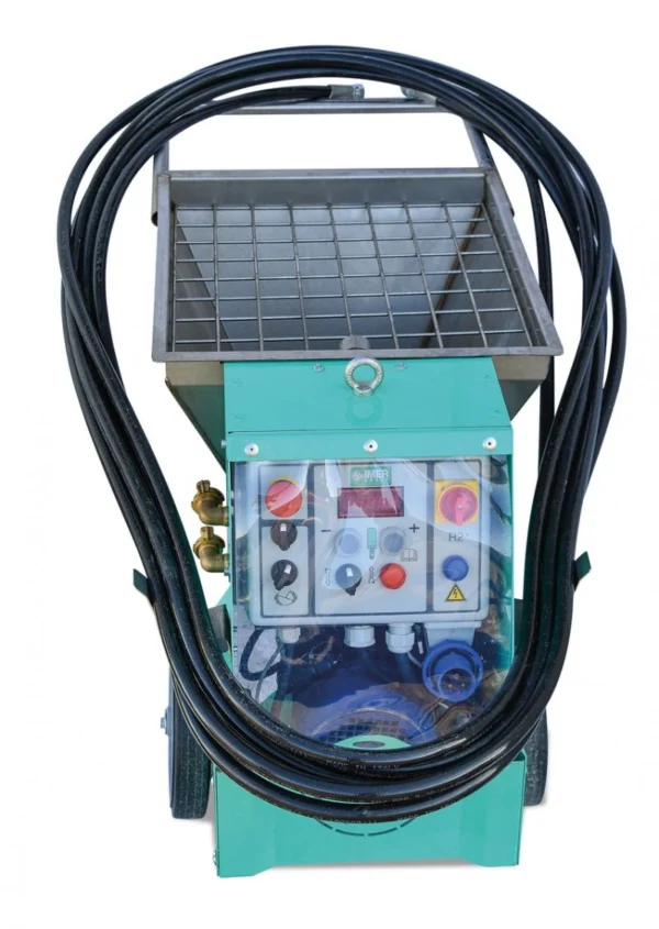Pompa multifunctionala Imer Small 50ESEVO 230V debit 0.8-14l/min inclus-sita/compresor/kit tencuiala - imagine 2