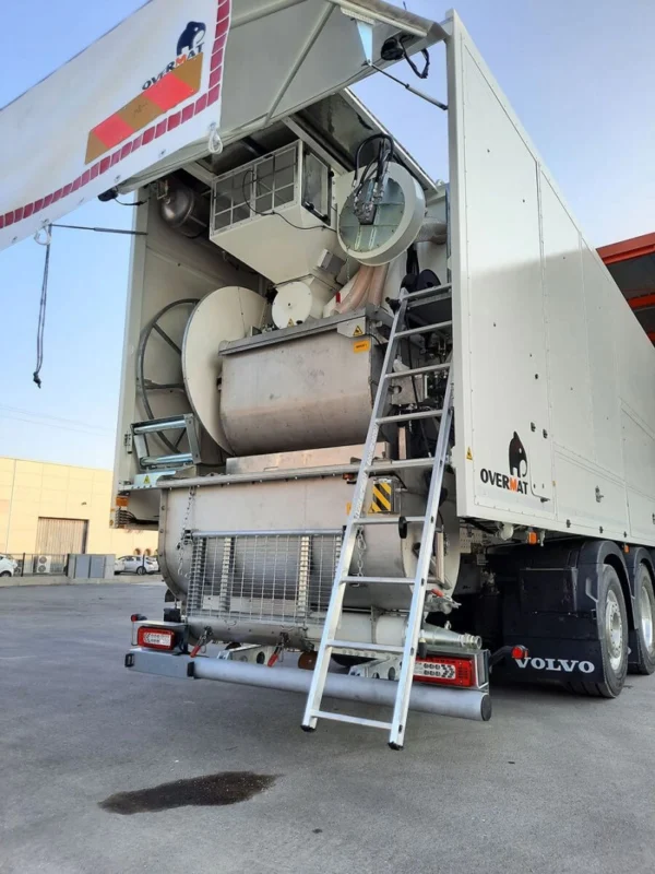 Statie mobila pentru beton/sapa usoara cu polistiren – OVERMAT Seria EPS - imagine 2
