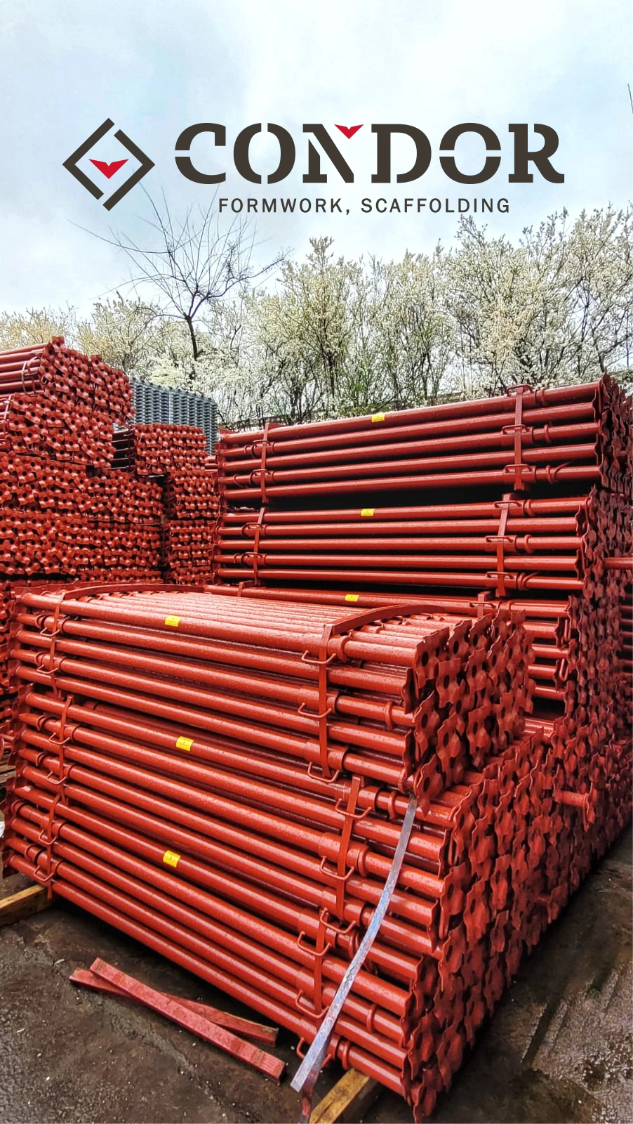 Pop metalic vopsit QS20-4500 Lungime reglabila 2500 mm – 4500 mm - imagine 2