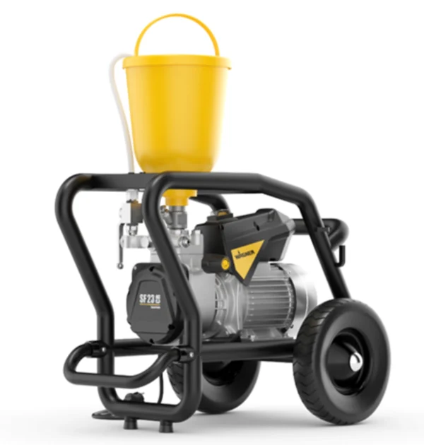Pompa airless Wagner SF23CR CART 230V debit 2.6 l/min pentru injectari si dispersie - imagine 2
